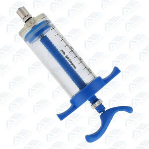 Jeringa Veterinaria Reutilizable para Ganado, Ovejas y Cabras, 50 ml, Dosificación Ajustable, con 3 Boquillas Intercambiables - Product Image 3