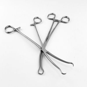 Pinzas Tenaculum Museux 24cm, Pinzas Tenaculum Uterinas Jacobs Vulsellum 21cm, Pinzas Tenaculum Teale 23cm 9 - Product Image 2