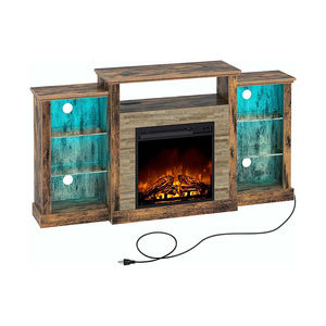 Wholesale Living Room Popular Wooden Furniture <b>Tv</b> showcase Family <b>Fire</b> Place <b>Tv</b> Stand Cabinet - Product Image 1
