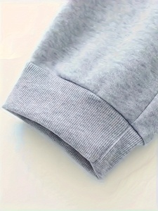 Custom ODM Men Cotton Fleece Sweatpants Elastic Waist <b>Cuffed</b> <b>Joggers</b> - Product Image 2