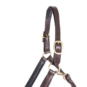 Brida de cuero occidental premium ajustable y duradera para entrenamiento y exhibición de caballos, brida de polo genuina para caballo - Product Image 5