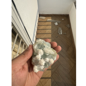 Premium Light Blue Apophyllite with Scolecite Small Cluster Natural Crystal Stone for Display and Interior Decoration - Product Image 2