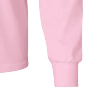 Camiseta de Manga Larga con Cuello Redondo y Bordado Gráfico 'Women Pink AKA Since 1908', Ropa Casual de Moda, Venta al Por Mayor - Product Image 5