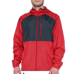 Veste coupe-vent pour homme de qualité supérieure, confortable, couleurs contrastées, prix abordable, respirante. - Product Image 1