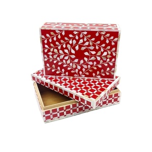 Caja de incrustaciones de nácar hecha a mano, caja de joyería de nácar, caja de almacenamiento, caja de regalo decorativa, decoración de lujo para el hogar, proveedor mayorista de nácar - Product Image 2