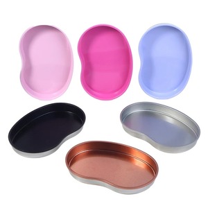 Bandeja Organizadora de Cosméticos en Forma de Riñón, de Acero Inoxidable, para Joyería, Herramientas de Manicura, Exhibición de Cosméticos, Herramienta para Salón de Belleza - Product Image 6