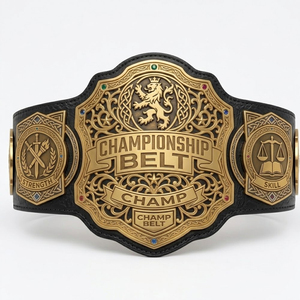 เข็มขัดแชมป์พรีเมียม เข็มขัดรางวัลกีฬาแบบกำหนดเอง ออกแบบได้ตามต้องการ โรงงานผู้ผลิตแบบ OEM ODM - Product Image 1