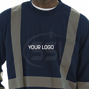 Fluorescent Water Proof <b>LED</b> Flash High Visibility Safety Sweatshirt for Work in Construction and Industrial Operations - Product Image 2