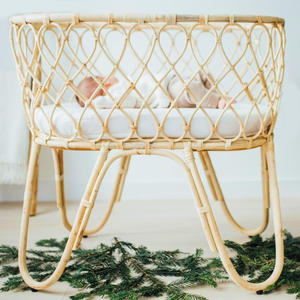 Accesorios para habitación infantil, cunas de mimbre hechas a mano, venta al por mayor a buen precio, camas para bebés. - Product Image 1