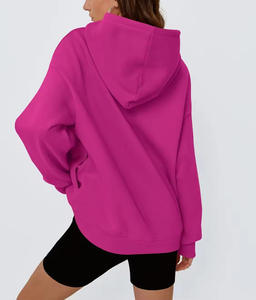 Sudaderas con Capucha de Algodón Extra Grandes de Moda para Invierno, con Logotipo Personalizado en la Parte Delantera, Unisex, Estilo Urbano, Transpirables, con Bolsillos, de Alta Calidad para Mujer - Product Image 2