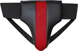 Protector Inguinal de Alta Calidad con Logotipo Personalizado, Protector Inguinal de Cuero Antideslizante para Hombre, para Entrenamiento de Boxeo, MMA, Muay Thai - Product Image 4