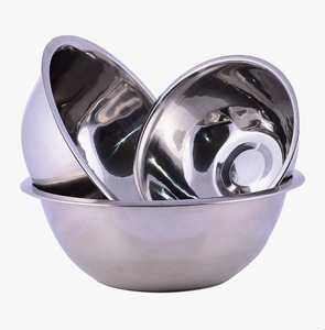 Durable Eco-Friendly Stainless Steel Classic <b>Kitchen</b> Mixing Serving Bowls with Space-Saving Design for Gifting Bulk Quantity - Product Image 4