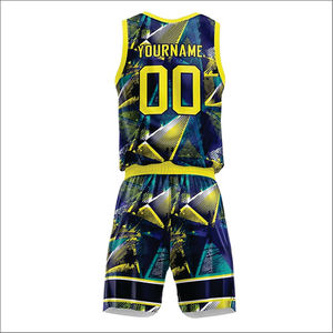 Camiseta de Baloncesto Reversible, Último Diseño, Uniforme de Baloncesto para Adultos, 100% Poliéster, Manga Corta, en Venta, Servicio OEM - Product Image 4