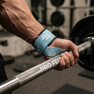 Sangles de musculation professionnelles en coton de haute qualité, support de poignet, sangles de fitness réglables pour entraînement en salle et soulevé de terre - Product Image 3