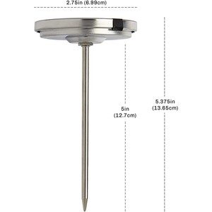 เทอร์โมมิเตอร์วัดอุณหภูมิแบบเรืองแสง ขนาดเส้นผ่านศูนย์กลาง 67 มม. - Product Image 2