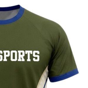 Unisex Olive Green Gold Sublimation Netball Jersey <b>Polyester</b> Lightweight Athletic Sports <b>Shirt</b> Team Match Training Clothing - Product Image 3