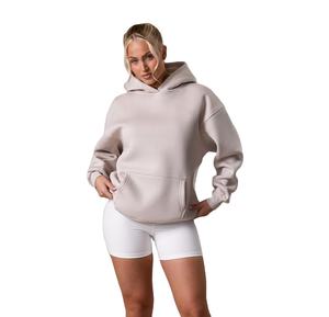 Sudaderas con capucha de talla grande y manga larga con estilo para correr, ropa de gimnasio, último diseño de moda, sudaderas con capucha para mujer - Product Image 1