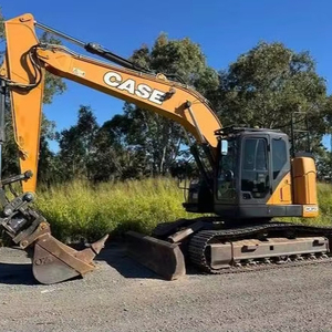 Reliable Pre-Owned 3 Ton Crawler Digger with Front Dozer Blade and High Torque Engine for Efficient <b>Foundation</b> Work - Product Image 1