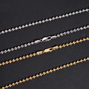 Parure de colliers de luxe en or et argent avec perles, style hip-hop premium, bijoux tendance, style moissanite, éclatant - Product Image 2