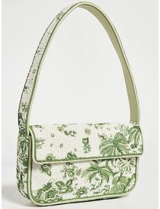 Sac à main rectangulaire artisanal de qualité supérieure avec motif de verre à vin, artisanat textile, toile de coton écologique et durable - Product Image 5