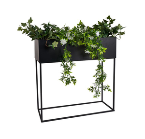 Modern Decorative Planter With Stand Featuring Durable Iron <b>Frame</b> for Indoor Outdoor <b>Plant</b> Display - Product Image 3