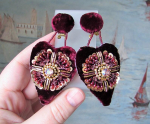 Beaded Earrings for Women Girls Buddhism <b>Inspired</b> Design with Cut Pipe Seed Beads Party Embroidery <b>Jewelry</b> by MD HANDICRAFTS - Product Image 6