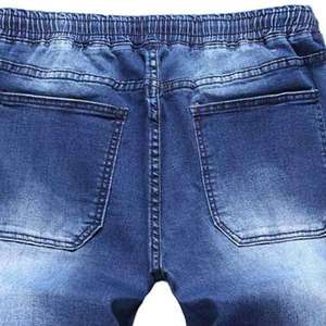 High Quality Wholesale Custom <b>Men's</b> <b>Jeans</b> Shorts Pure Cotton Classic Casual Denim Shorts <b>Men</b> New Design - Product Image 3