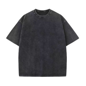 T-shirts décontractés pour hommes de haute qualité OEM, 100% coton, dernières tendances, col rond, manches courtes, motif uni, tissu tricoté - Product Image 4