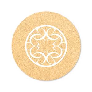 Eco-Friendly Cork Round <b>Mouse</b> <b>Pads</b> Sustainable and Durable Computer Accessories - Product Image 2