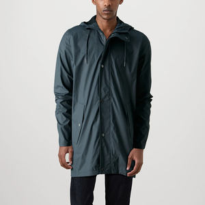 Chaqueta Cortavientos Casual para Hombre, Impermeable, Ligera, de Longitud Media, Personalizable, OEM, Venta al Por Mayor - Product Image 4