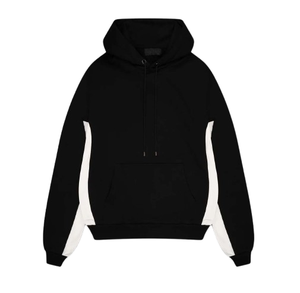 Ensemble survêtement vintage personnalisé de haute qualité pour homme, pantalon de jogging coupe droite évasée et sweat à capuche, effet délavé et vieilli - Product Image 1
