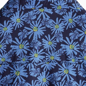 Chemises à imprimé par sublimation personnalisées, vêtements de plage, 100% coton, col rabattu, manches courtes, chemises hawaïennes pour hommes - Product Image 4