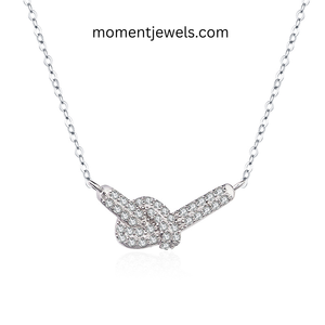 Collier pendentif papillon en argent sterling 925, micro-incrustation de zircon, chaîne à maillons plaquée rhodium pour femme, cadeau - Product Image 1
