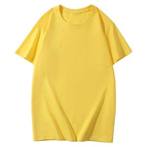 Camiseta de Manga Corta de Algodón Puro con Logotipo Personalizado OEM, Impresión de Serigrafía Frontal, 180 g/m², Transpirable, para Hombre, Mujer, Unisex - Product Image 2