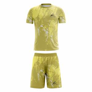 Conjunto de Uniforme de Portero de Fútbol Personalizado de Alta Calidad, 100% Poliéster, Unisex, Manga Corta, Estampado, Invierno, Logotipo Personalizado, OEM, ODM - Product Image 1