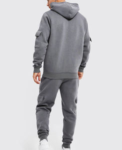 Sudadera con Capucha Personalizada con Logotipo, Transpirable, Talla Grande, Ropa Deportiva de Invierno para Hombre, Ligera, de Poliéster/Algodón, Color Personalizado - Product Image 5