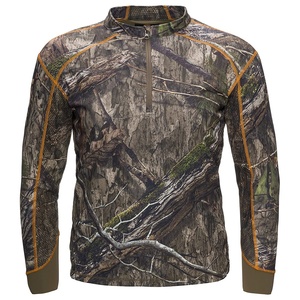 Men's Camouflage Long Sleeve Hunting Shirt Breathable Soft <b>Shell</b> Full Zip Top Autumn Wear - Product Image 6