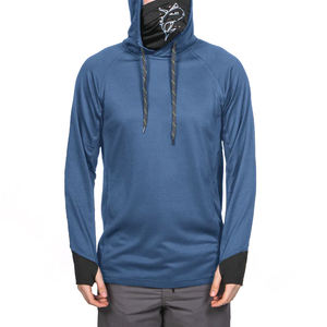 Sweat à capuche de pêche haute performance pour homme, respirant, anti-humidité, protection solaire UPF 50, équipement de pêche professionnel - Product Image 1