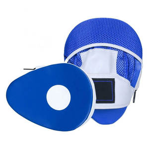 Guantes de Boxeo Personalizados de Piel de Vacuno, Guantes de Entrenamiento Profesionales Curvos, Almohadillas de Boxeo Personalizadas OEM - Product Image 3