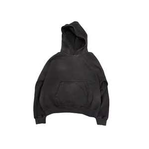 Sudadera con capucha personalizada para hombre, estilo vintage, desgastada, con efecto lavado ácido, salpicaduras de pintura y descolorida por el sol, de forro polar para invierno, estilo streetwear. - Product Image 6