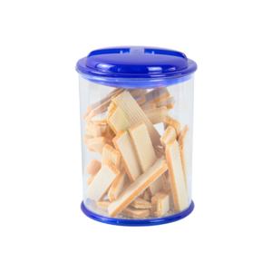 Best Selling Round <b>Airtight</b> Plastic PET Sugar <b>Jar</b> Party Food and Flour Storage Container - Product Image 1