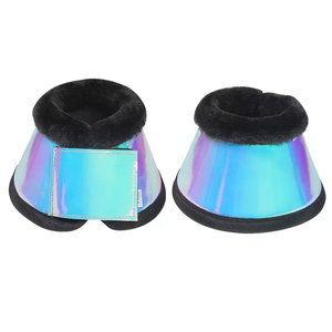 Protège-pattes en néoprène pour chevaux. Ces protège-pattes offrent un confort et une protection supérieurs. Protège-pattes réfléchissants de grande qualité. - Product Image 1