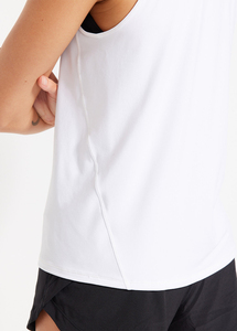 เสื้อกล้ามผ้าฝ้ายฟลีซยืดหยุ่นระบายอากาศสำหรับผู้หญิง เหมาะสำหรับออกกำลังกาย ฟิตเนส ฤดูร้อน - Product Image 4