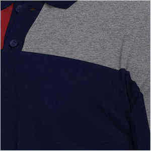 Polo de golf professionnel pour homme en toile de coton/élasthanne de haute qualité, couleur unie, séchage rapide, vente en gros - Product Image 6