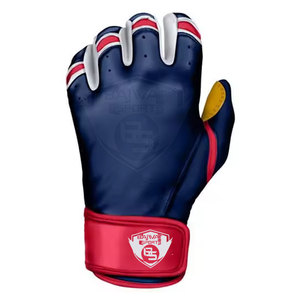 Guantes de bateo de puño corto ligeros hechos en fábrica, guantes de bateo de puño corto profesionales hechos en Pakistán - Product Image 2