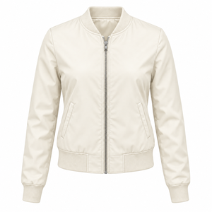 Chaqueta Bomber para Mujer de Alta Calidad 2026, Material Cómodo y Transpirable, Chaqueta Bomber para Dama, Fabricación OEM - Product Image 4