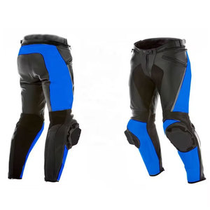 Pantalones de Cuero Negros para Motocicleta, Estilo Biker, Resistentes al Viento, Transpirables, Anti-UV, Tallas Grandes, Duraderos, Personalizables con Logotipo - Product Image 3
