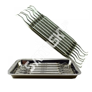 Juego de 6 raspadores de dentista, herramienta de selección, removedor de placa de cálculo, base de grado alemán de Instrumentos dentales de alta calidad - Product Image 6