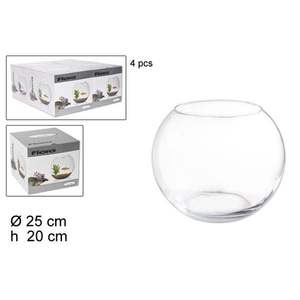 Maceta Inteligente de Vidrio PECERA de 25 cm para Peces y Plantas Acuáticas, para Tanques de 25 cm, para Hidroponía, Macetas y Jardineras Inteligentes - Product Image 1