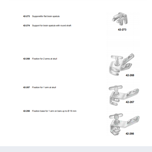 Sistema de Retracción Autoretráctil Leyla |   Instrumento Quirúrgico de Neurocirugía |   Acero Inoxidable - Product Image 3